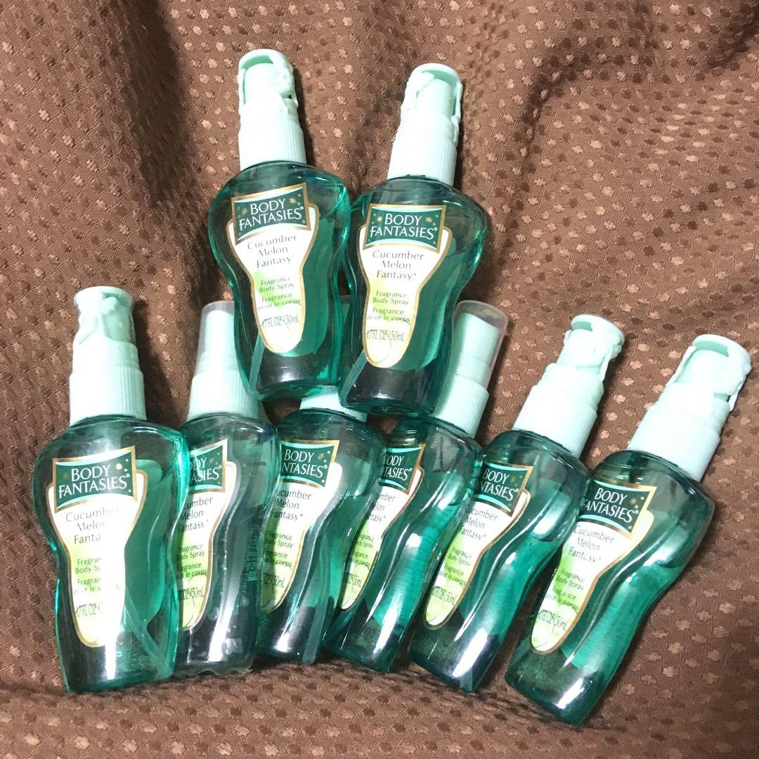 ボディファンタジー　ボディスプレー　キューカンバーメロン