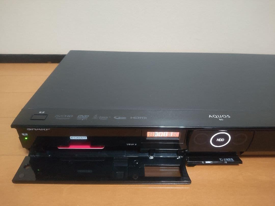 シャープ　AQUOS BD―W1300 1TB プチメンテ済み