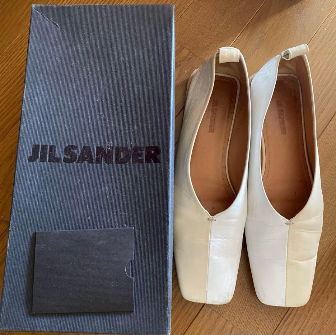 JIL SANDER ジルサンダー　 2トーン　バレエシューズ