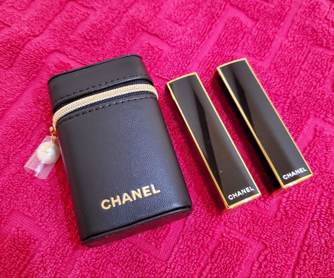 CHANEL ルージュアリュールヴェル ヴェットレペルルセット リップ&ポーチ