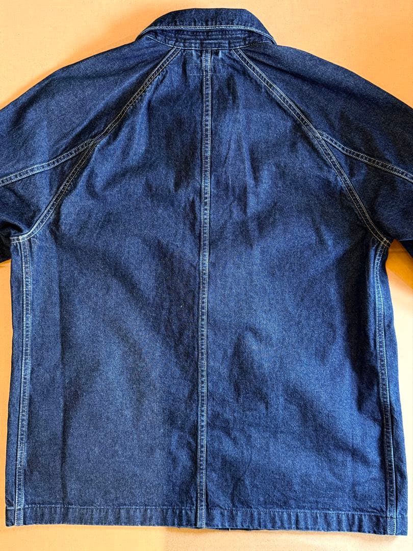 ウォレス＆バーンズ デニムカバーオールワークジャケットL ラグラン’25年