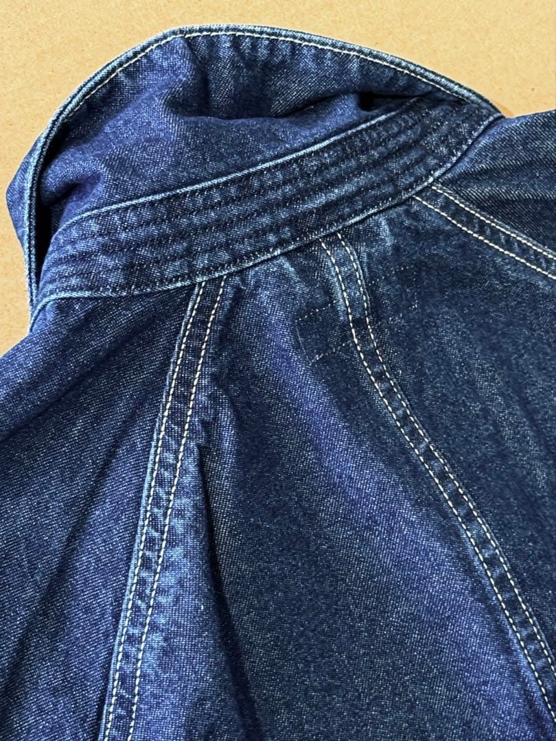 ウォレス＆バーンズ デニムカバーオールワークジャケットL ラグラン’25年