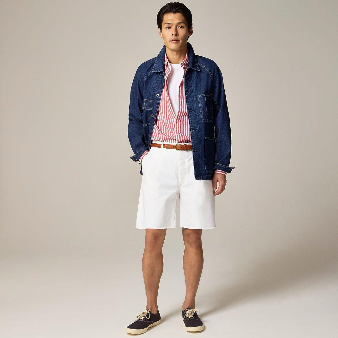 ウォレス＆バーンズ デニムカバーオールワークジャケットL ラグラン’25年