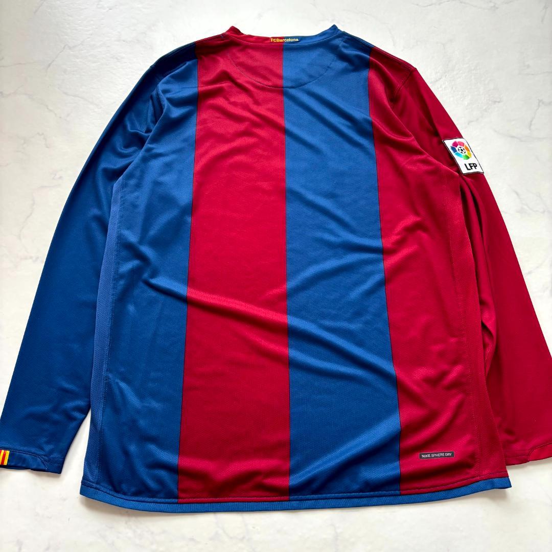 NIKE FCバルセロナ 長袖ユニフォーム L（C597）