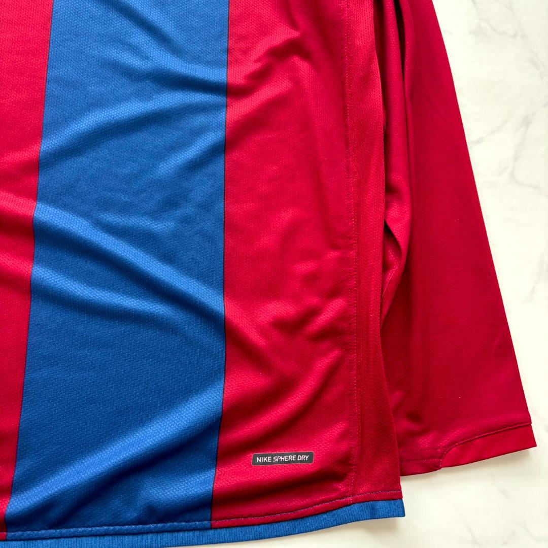 NIKE FCバルセロナ 長袖ユニフォーム L（C597）