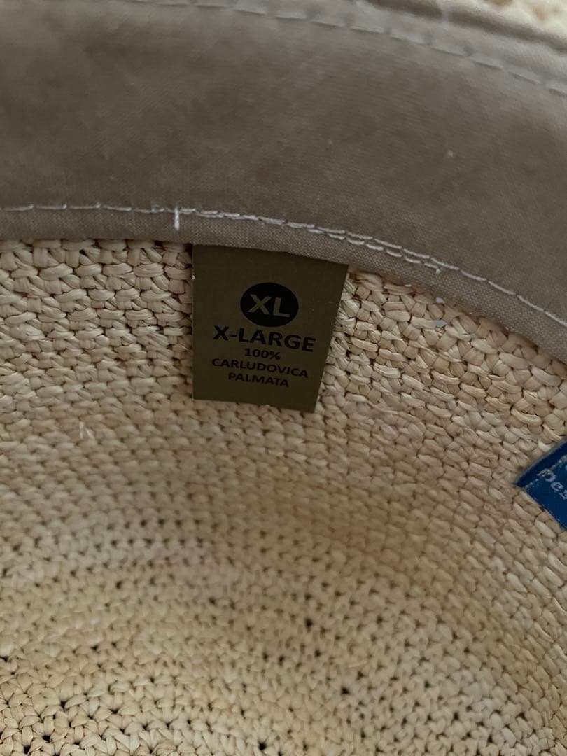 Ecua-Andino パナマハット XLサイズ ナチュラル