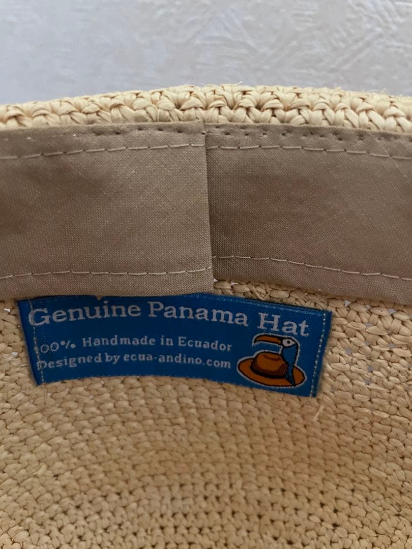 Ecua-Andino パナマハット XLサイズ ナチュラル