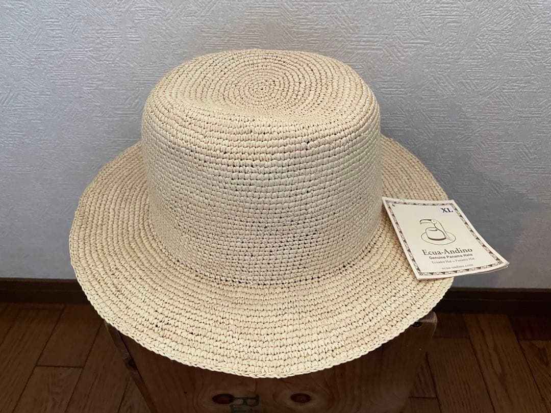 Ecua-Andino パナマハット XLサイズ ナチュラル