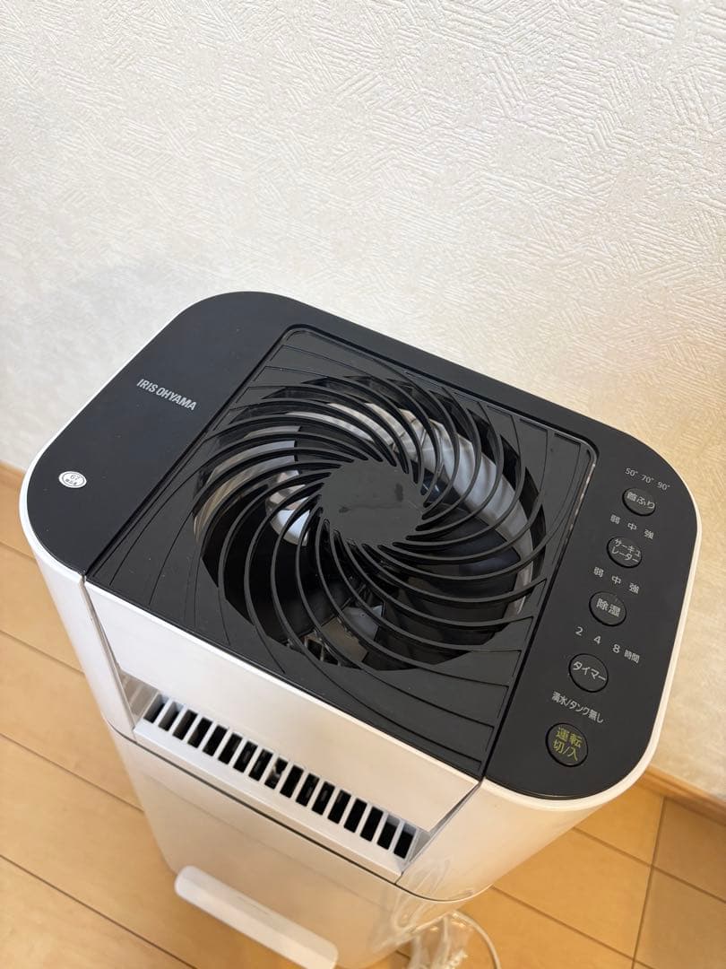 IRIS OHYAMA ijd-150-w 衣類乾燥除湿機 タッチパネル