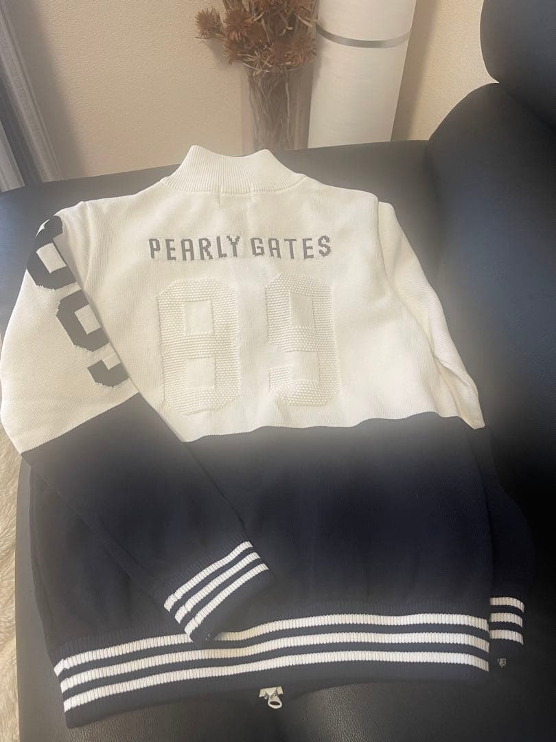 PEARY GATES «パーリーゲイツ» 千鳥柄 カーディガン アウター