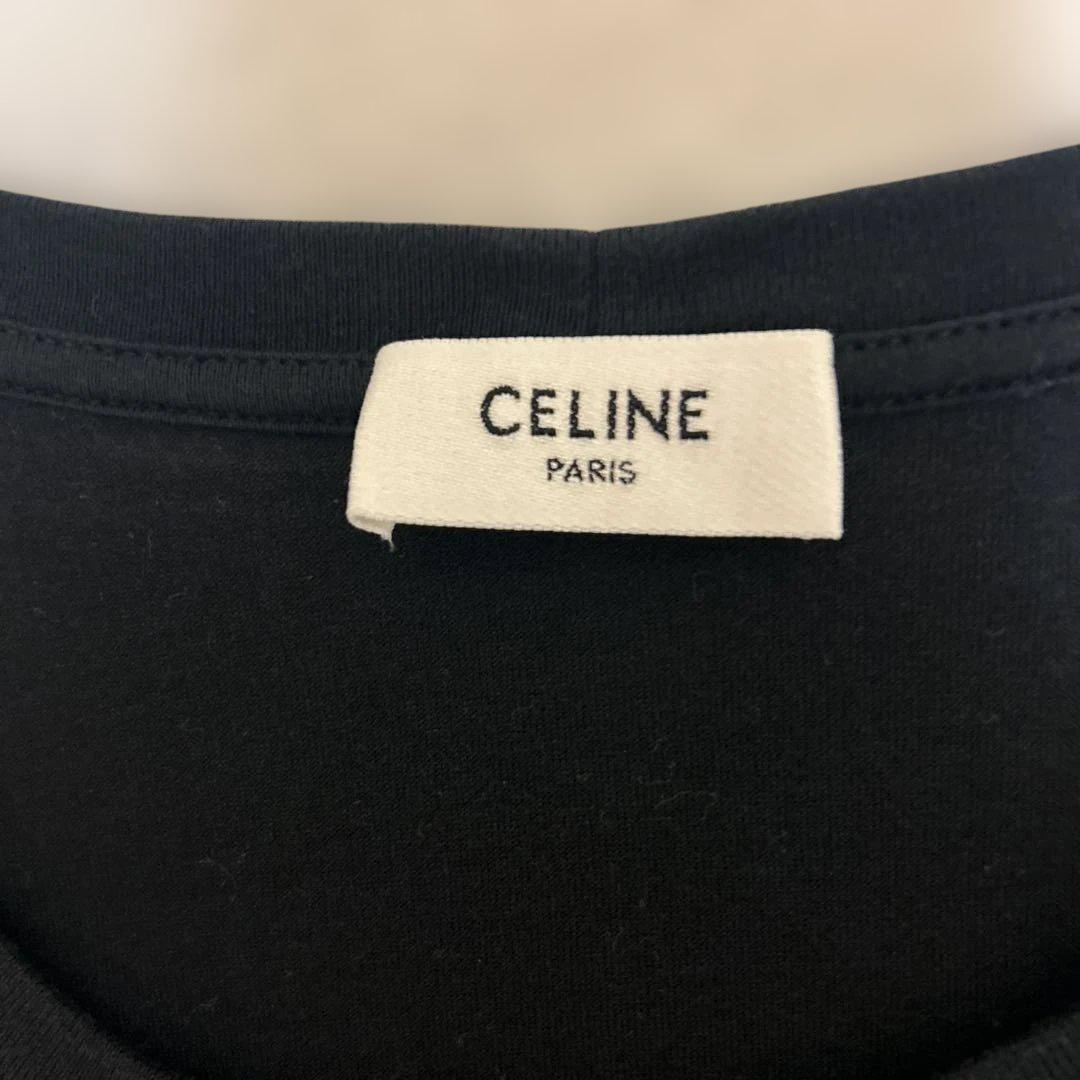美品　CELINE Tシャツ　ブラック　S