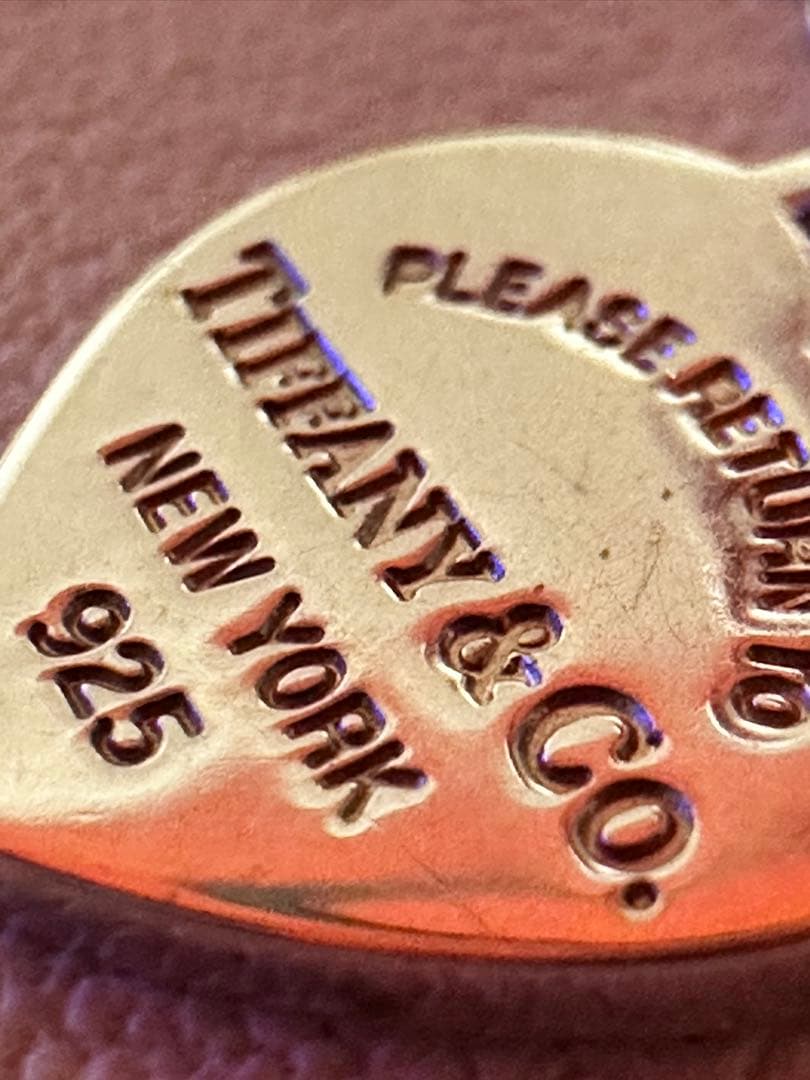 Tiffany & Co. ハート型ネックレス リターントゥダブルハート ミント