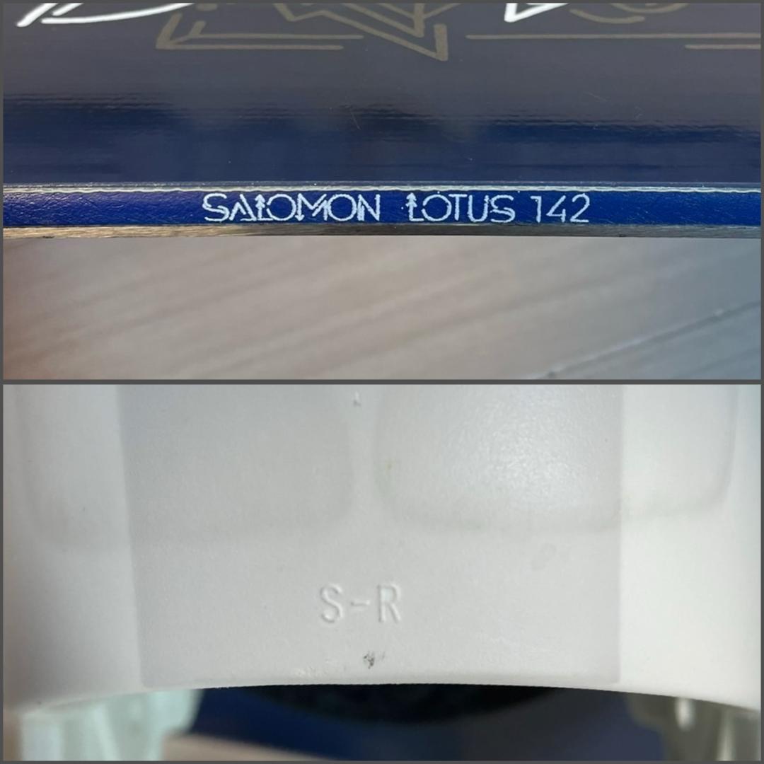 スノーボード SALOMON ロータス 142cm ビンディング FLUX