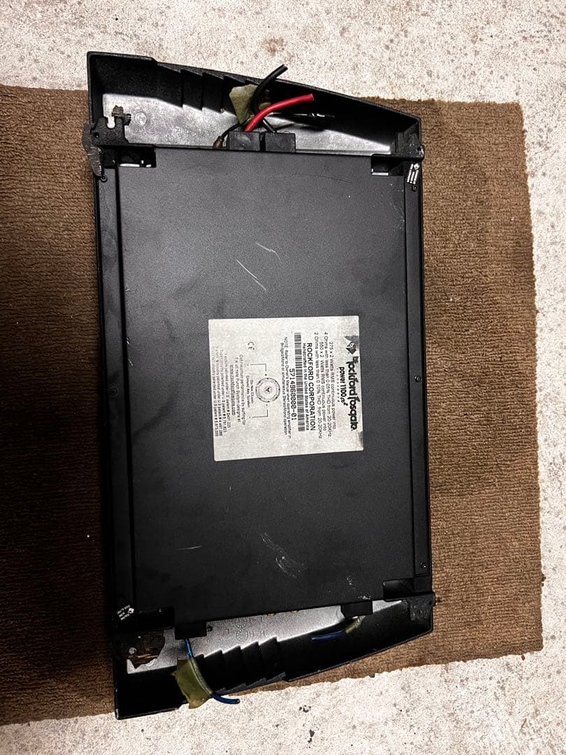 カーオーディオ Rockford Fosgate Power1100a2