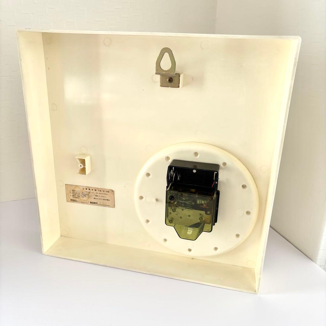 掛時計 トランジスタ式 レトロフューチャー スペースエイジ ミッドセンチュリー