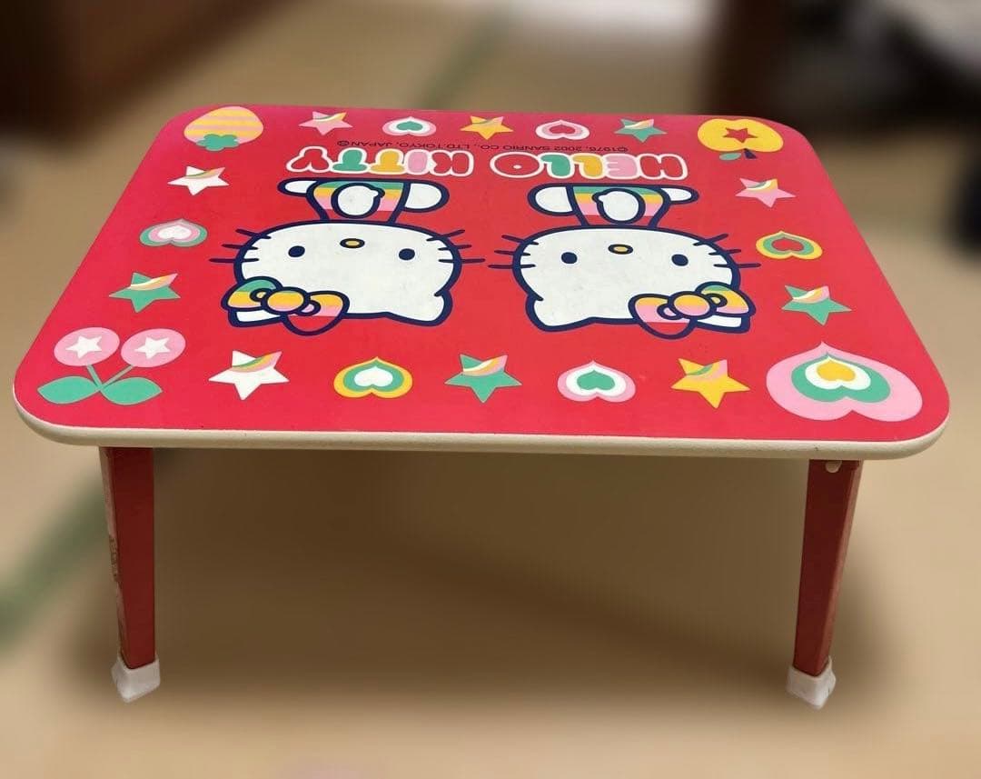 ハローキティ 折りたたみテーブル 平成レトロ
