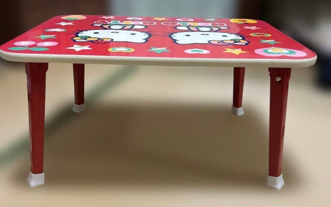 ハローキティ 折りたたみテーブル 平成レトロ