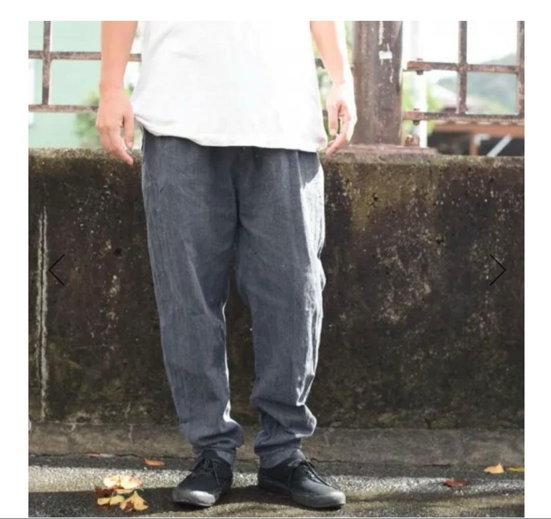 備後節織 テーパードパンツ