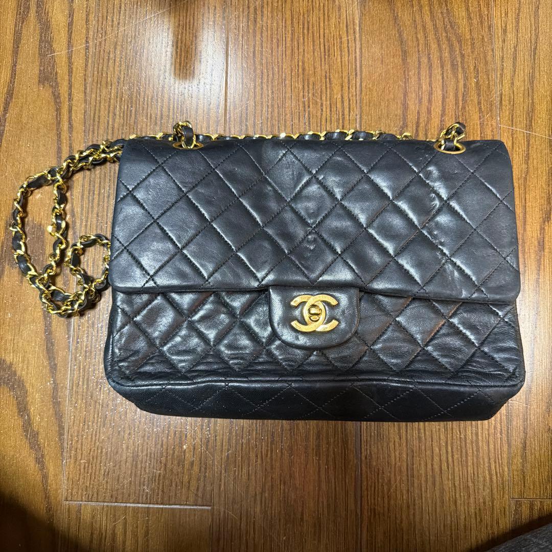 シャネルヴィンテージ マトラッセ23ラムスキン レディースショルダーバッグバッグ