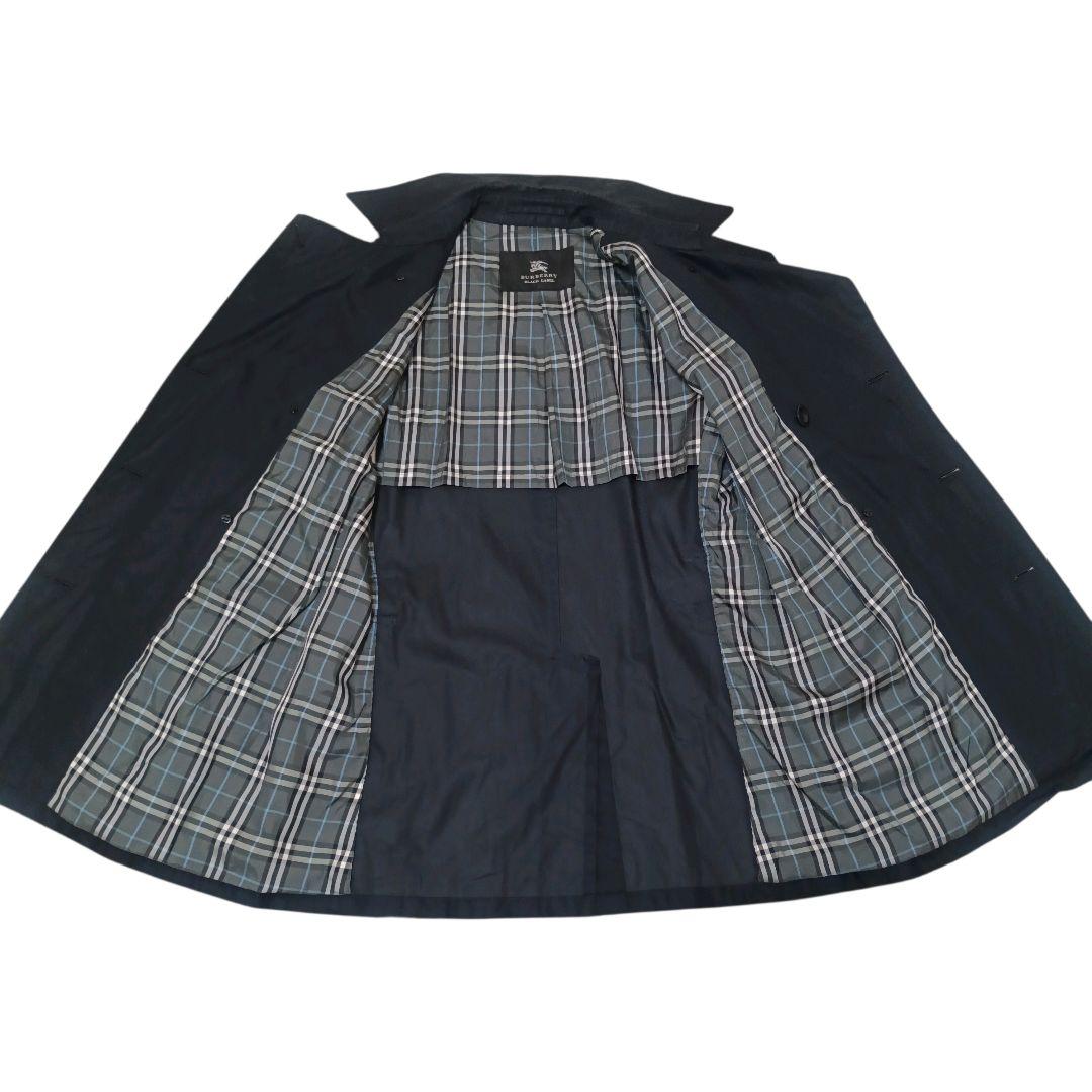 ✨BURBERRY BLACK LABEL ノバチェック ダブル トレンチコート
