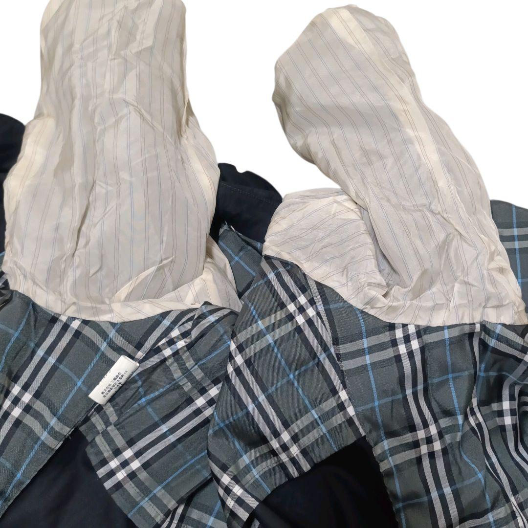 ✨BURBERRY BLACK LABEL ノバチェック ダブル トレンチコート