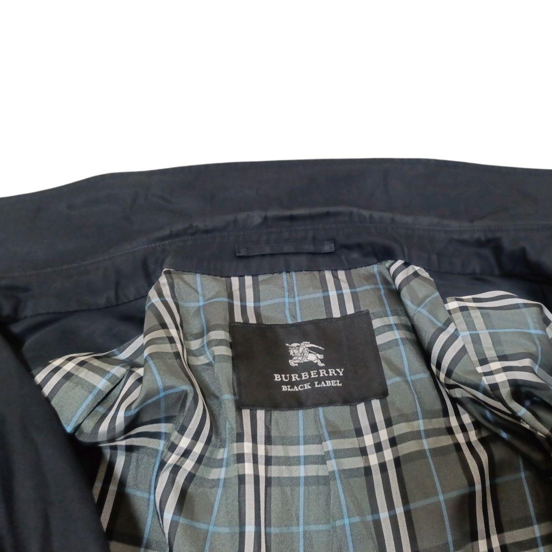 ✨BURBERRY BLACK LABEL ノバチェック ダブル トレンチコート