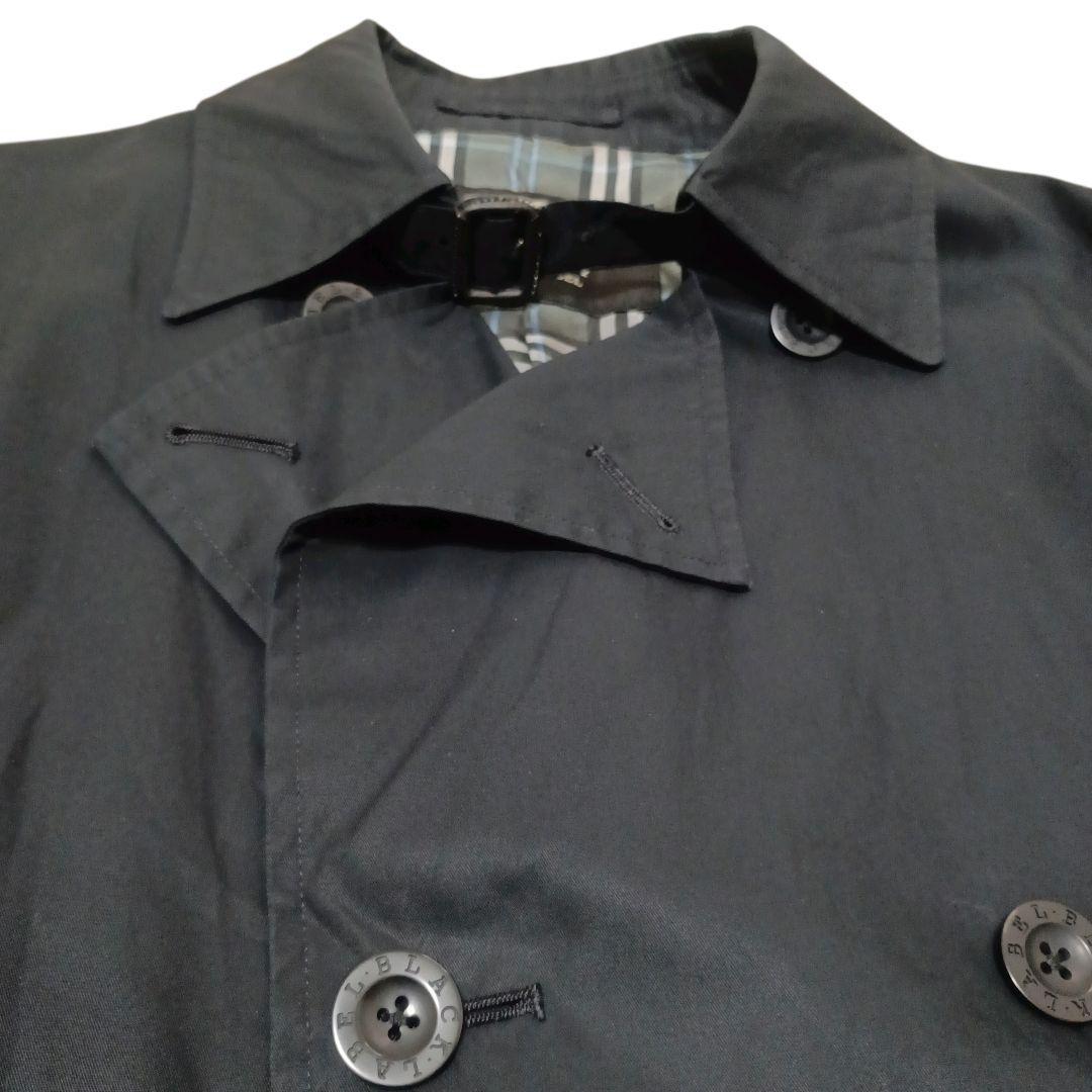 ✨BURBERRY BLACK LABEL ノバチェック ダブル トレンチコート