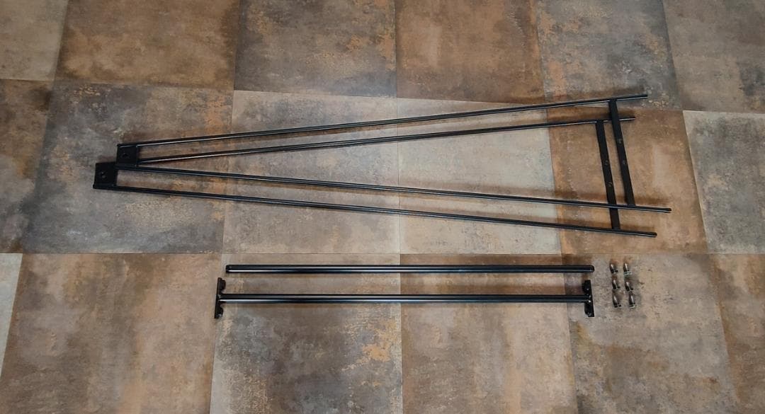 鉄 アイアンラック　パイプハンガー アンティーク　家具　店舗什器　シンプル