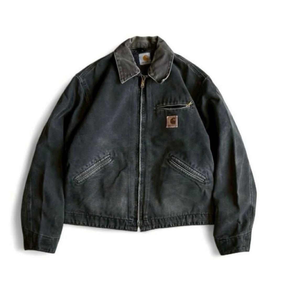 Carhartt デトロイトジャケット ブラックフェード M