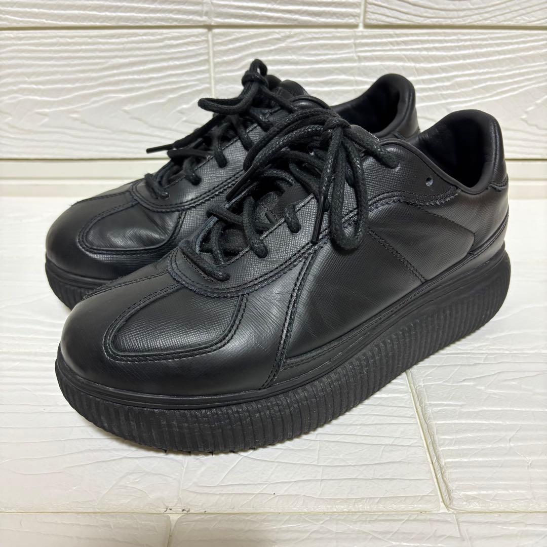 【極美品】OnitsukaTiger DELECITY オールブラック 24cm