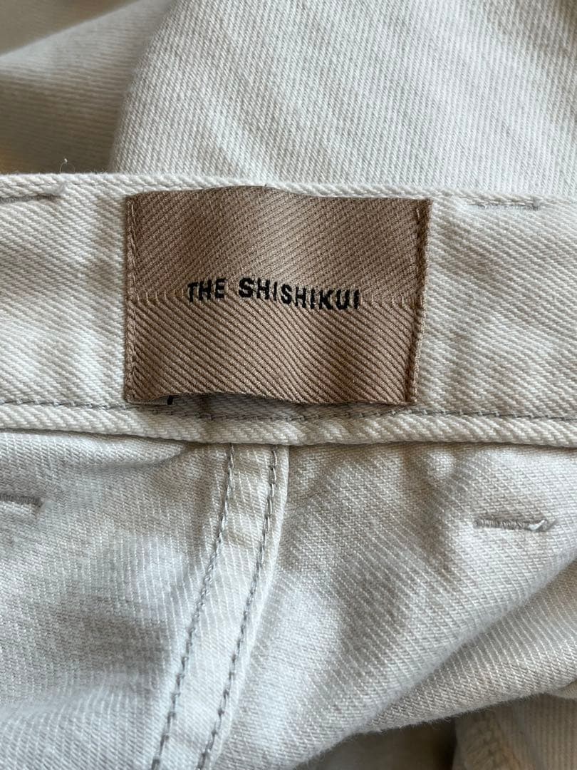 SHISHIKUI シシクイ　ぺインターパンツ Off White 36