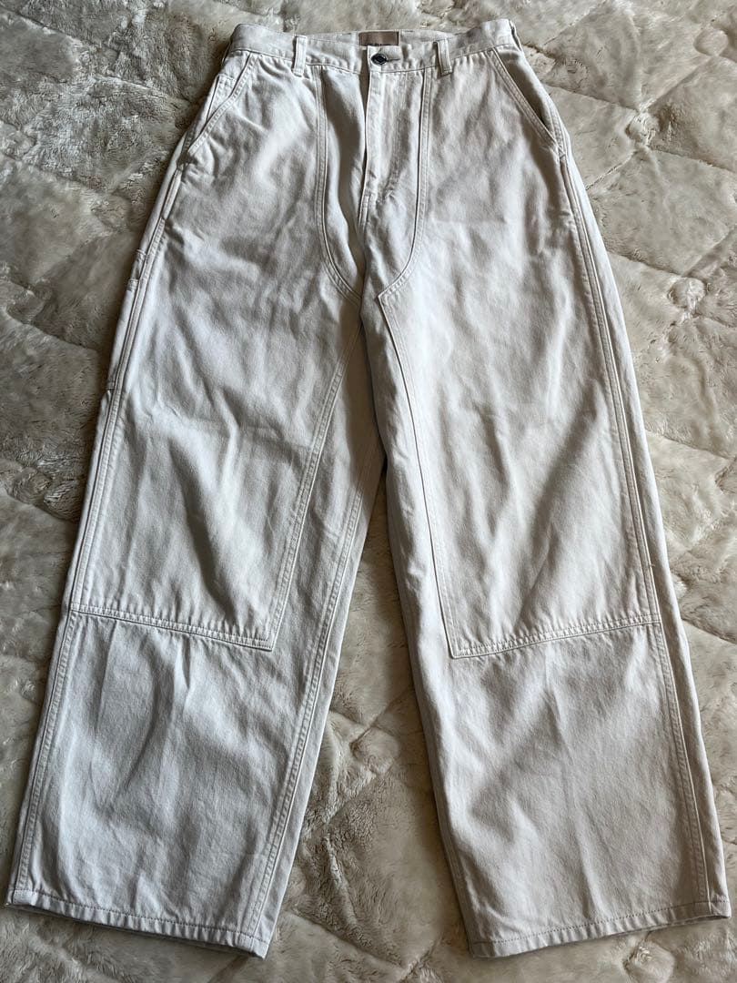 SHISHIKUI シシクイ　ぺインターパンツ Off White 36