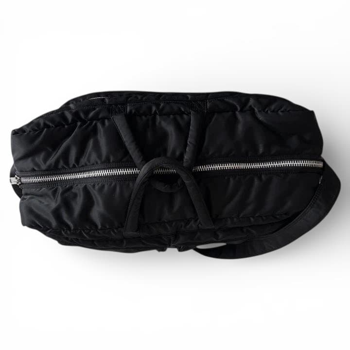 【美品】PORTER タンカー 2WAY ボストンバッグ (Ｍ) ブラック