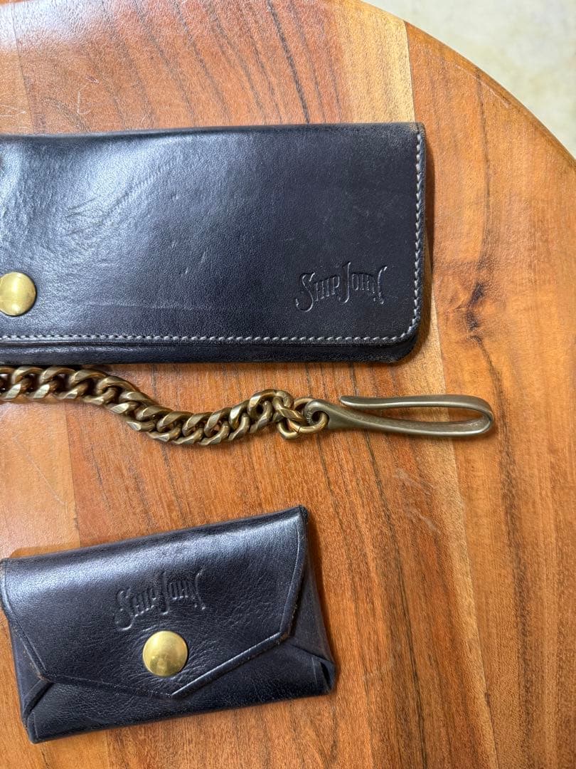 シップジョン shipjhon ギブソンチェーンウォレット　小銭入れ付き