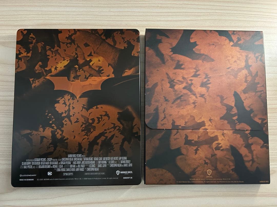 映画 4K Ultra HD ダークナイトシリーズ スチールブック