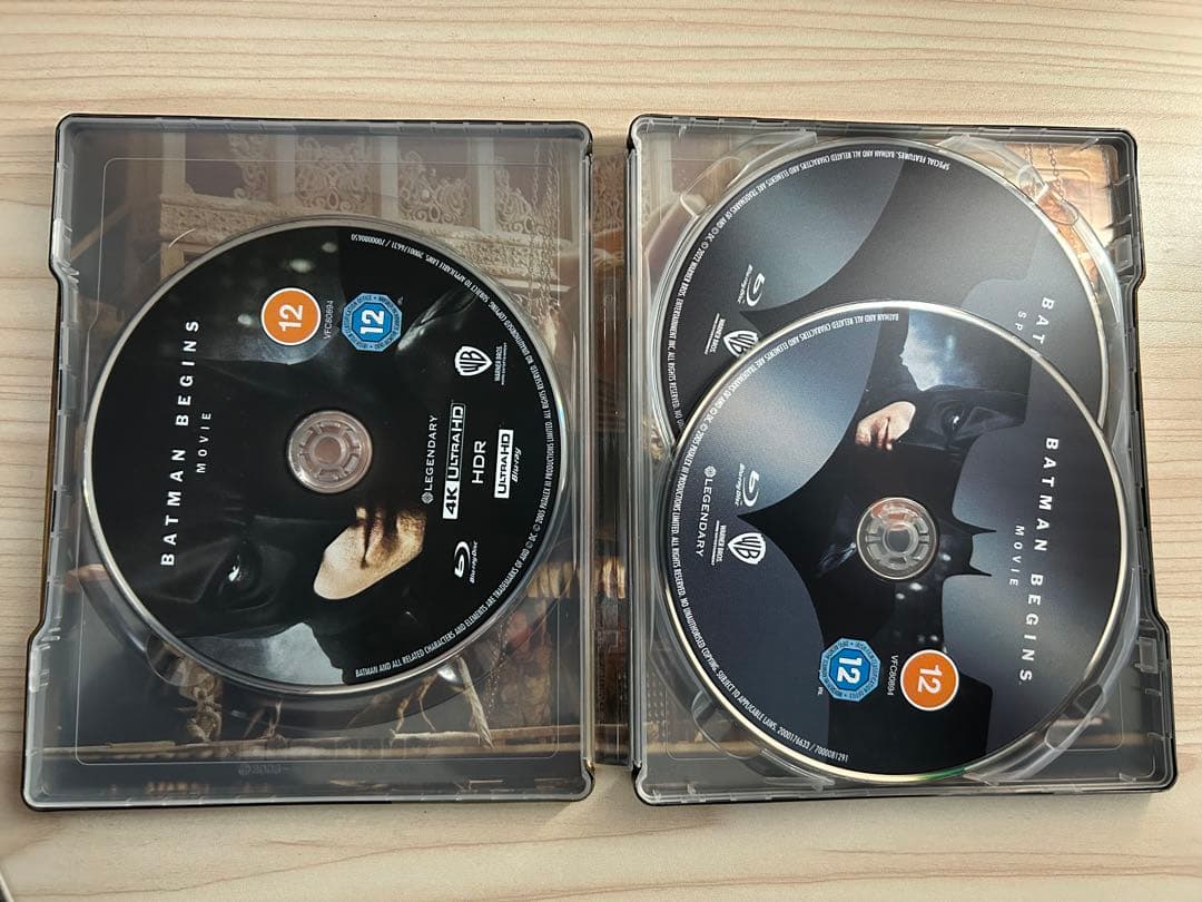 映画 4K Ultra HD ダークナイトシリーズ スチールブック