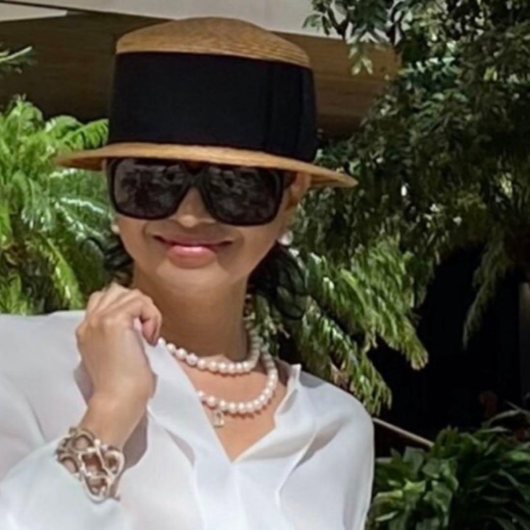 ★美品★ DAISY LIN デイジーリン★麦わら帽子　ハット　フォクシー