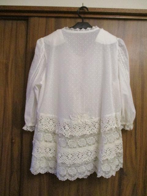 アトリエまりこ 白レースチュニック未使用