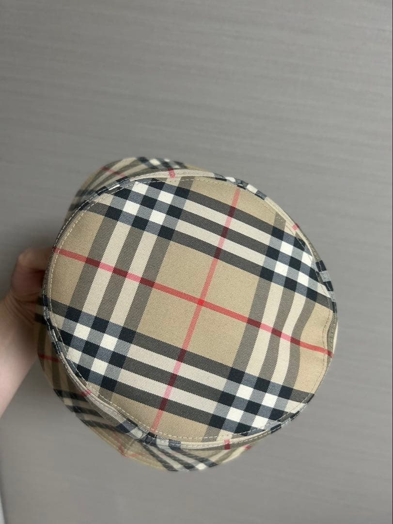 専用　Burberry チェック柄 バケットハットL