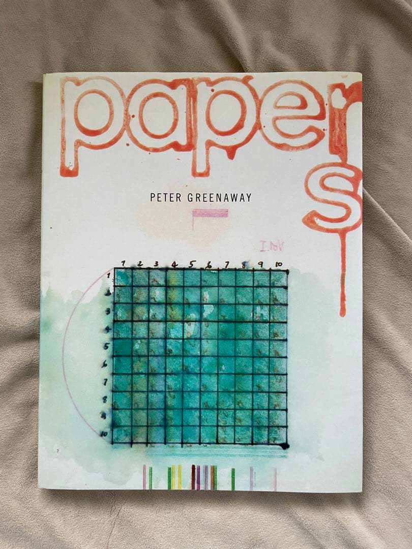 ピーター・グリーナウェイ「Papers」 画集　稀少本　坂本龍一
