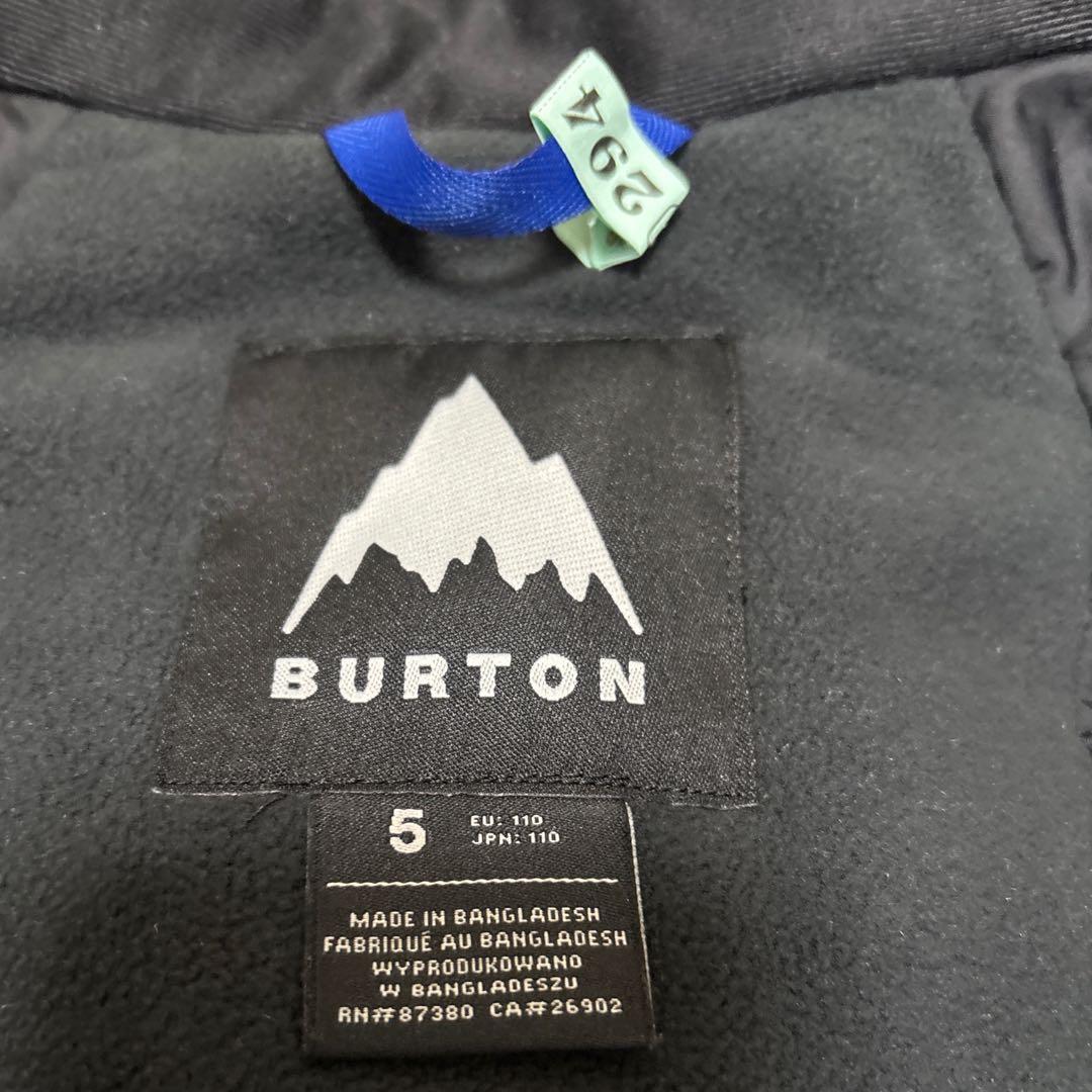 バートン キッズスノーウェア 上下セット 5T