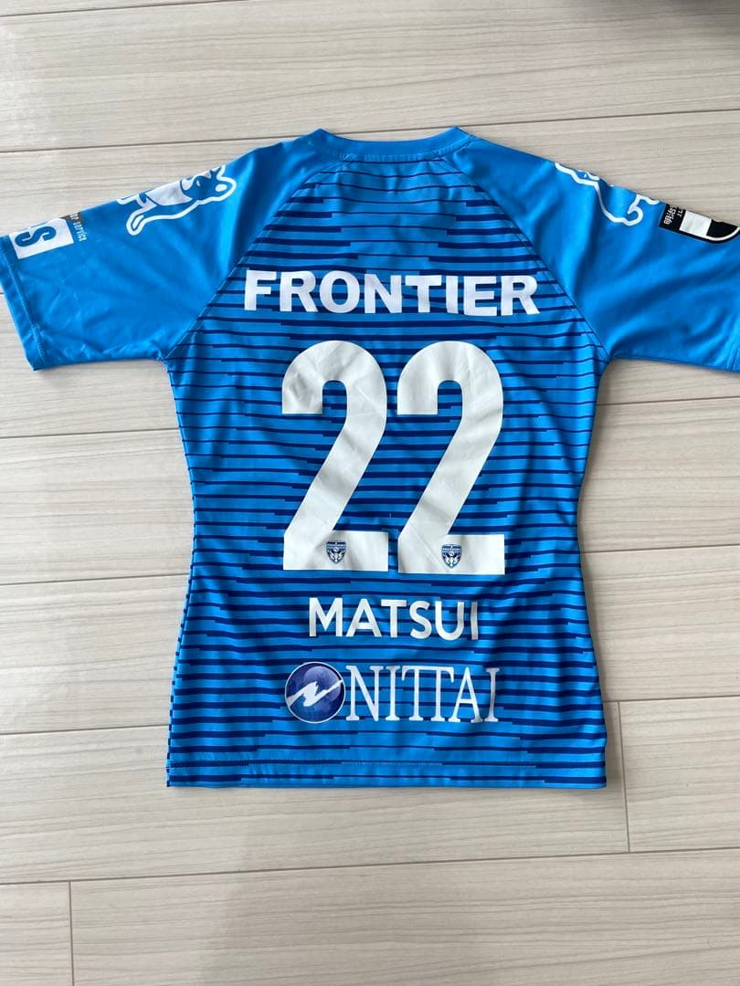 横浜FC 22番 松井大輔　2020シーズン　オーセンティックユニフォーム
