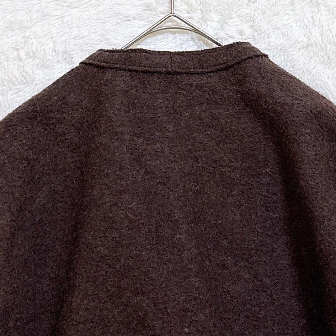 [超美品]Plage プラージュ フリンジ ポンチョ MANTECO社 ブラウン