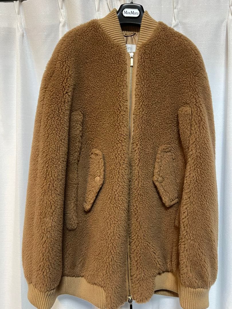 MaxMara マックスマーラ テディベアケー プポンチョ Sサイズ