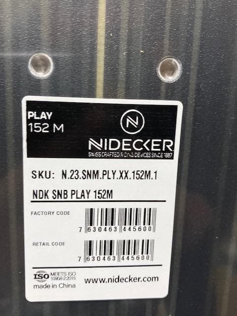 Lynn 2024 ナイデッカー PLAY 152M