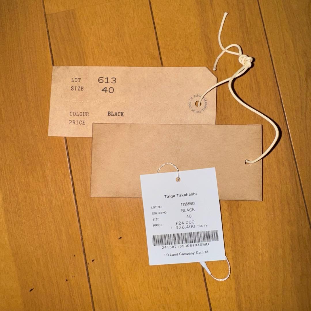 トップス T.T Taiga Takahashi HENRY NECK SHIRT