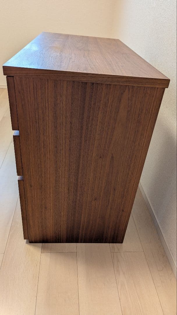 【ACTUS】MEZZO 2 デスク　幅90cm　ウォールナット