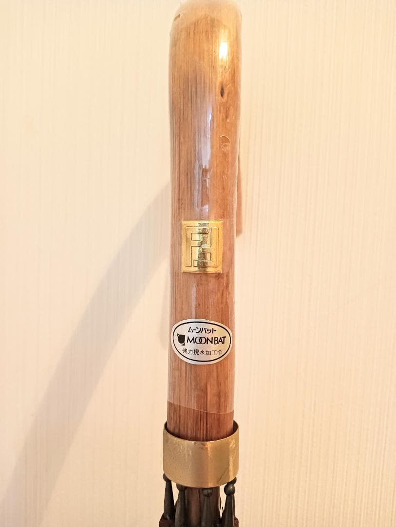 【未使用】FENDI 長傘 ombrelli ズッカ柄 ムーンバット ネイビー