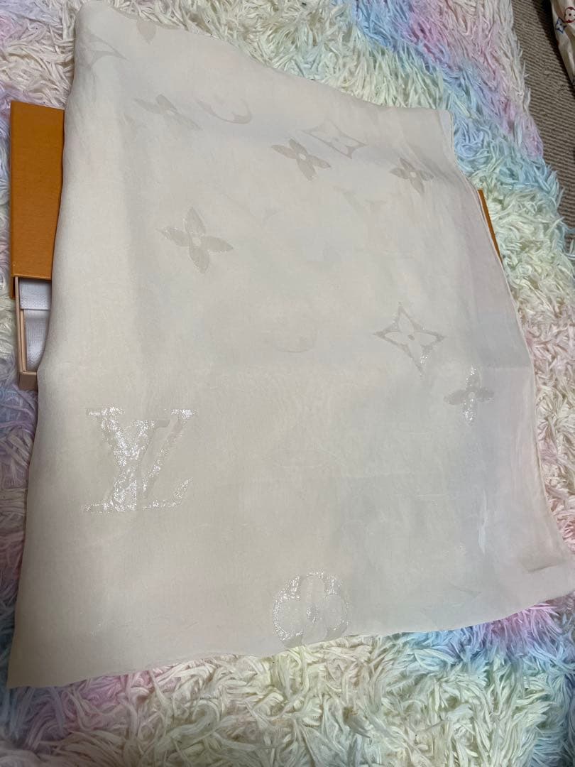 H*m様 ルイヴィトン　スカーフ　ストール　シルク