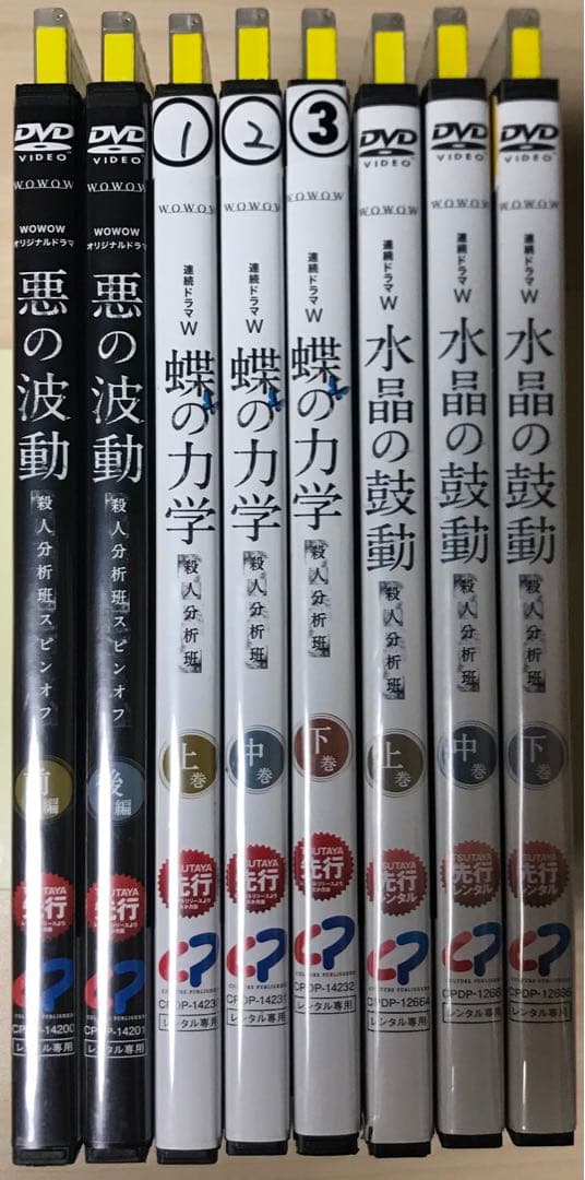 殺人分析班　8枚セット